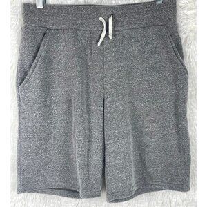 Threads & Thoughts Boys 16 Shorts Gray Drawstring Front Pockets Sweatpant Shorts